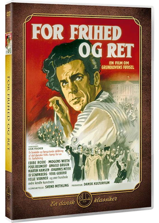 For Frihed og Ret -  - Filmes - Palladium - 5709165805622 - 16 de maio de 2019