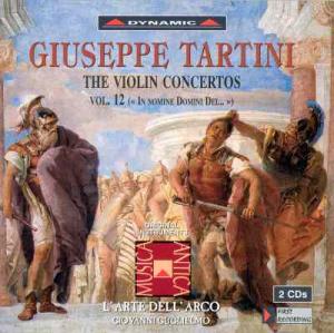 Cover for Tartini / Guglielmo / L'arte Dell'arco · Violin Concertos 12 (CD) (2004)