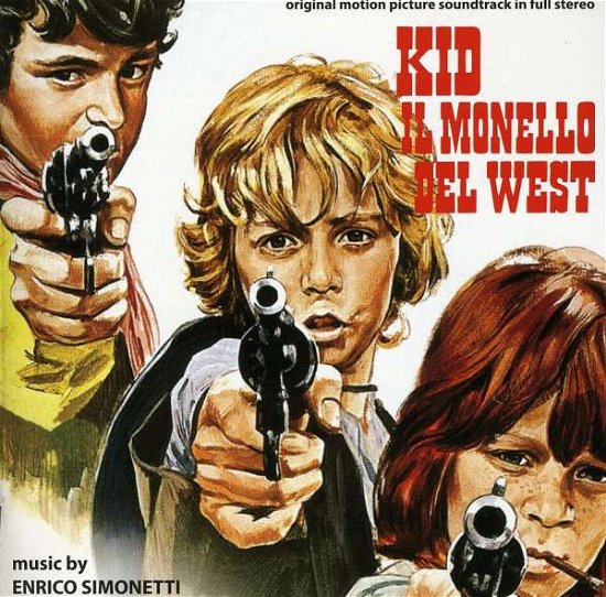 Cover for Enrico Simonetti · Kid Il Monello Del West (CD) (2013)