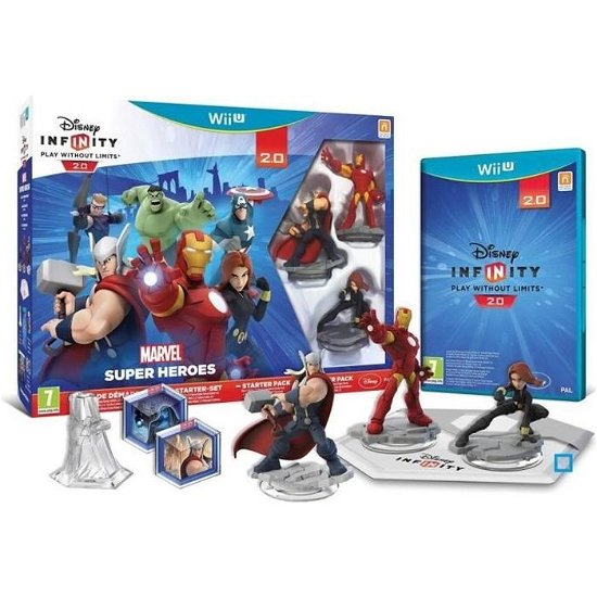Cover for Disney Interactive · Disney Infinity 2.0 Marvel Super Heroes Starter Pack (Wii U)