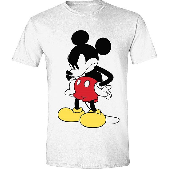 Cover for Disney · T-shirt - Mickey Mouse Mad Face (Legetøj) [size L]
