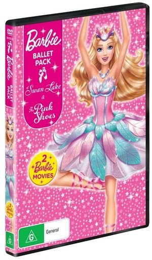 Cover for N/a · Barbie in the Pink Shoes / Barbie of Swan Lake / Barbie Ballet Pack (DVD) (2018)