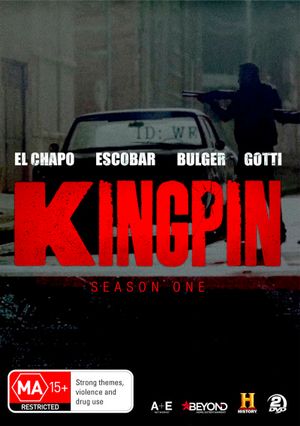 Cover for Mulroney, Dermot, Channel, History · Kingpin : Season 1 (DVD) (2019)