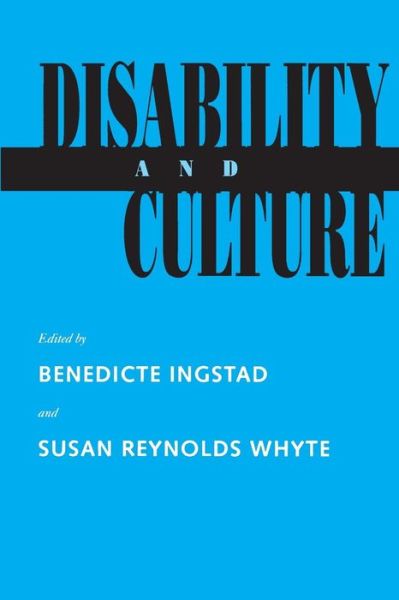 Cover for Benedicte Ingstad · Disability and Culture (Paperback Book) (1995)