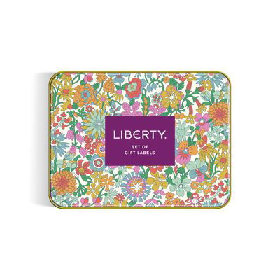 Cover for Galison · Liberty Tin of Labels (Trycksaker) (2024)