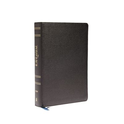 Cover for Dorothy Kelley Patterson · NIV, the Woman's Study Bible, Genuine Leather, Black, Full-Color, Red Letter, Thumb Indexed (Book) (2022)