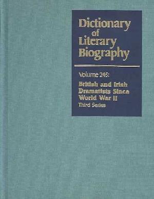 Cover for John Bull · Dictionary of Literary Biography: British and Irish Dramatists Since Wwii (Hardcover Book) (2001)