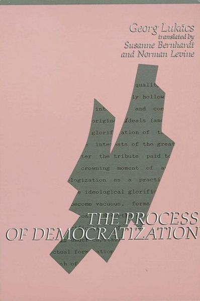 Cover for Georg Lukacs · The Process of Democratization - SUNY series in Contemporary Continental Philosophy (Paperback Book) (1991)