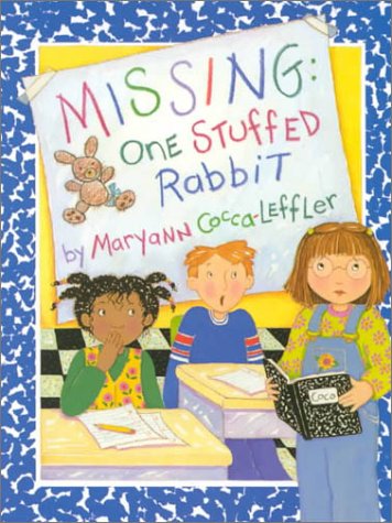 Cover for Maryann Cocca-leffler · Missing: One Stuffed Rabbit (Paperback Book) (2000)