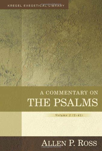 Cover for Allen Ross · A Commentary on the Psalms – 1–41 (Gebundenes Buch) (2012)