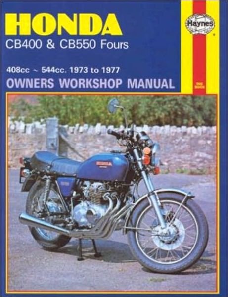 Cover for Haynes Publishing · Honda CB400 &amp; CB550 Fours (73 - 77) (Paperback Bog) [M262 edition] (1988)