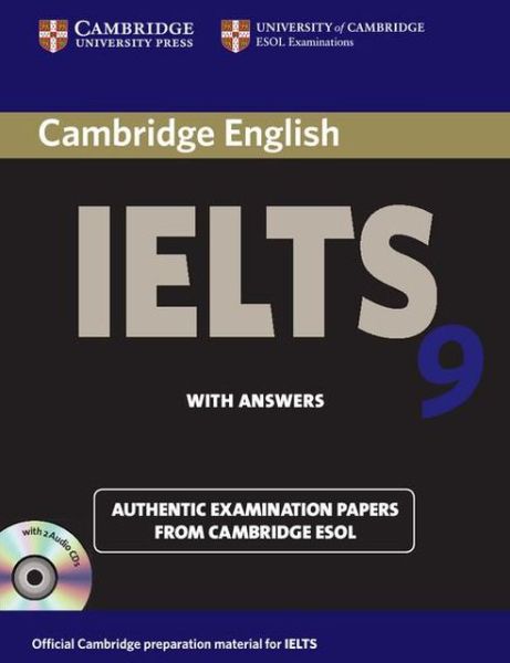 Cover for Cambridge ESOL · Cambridge IELTS 9 Self-study Pack (Student's Book with Answers and Audio CDs (2)): Authentic Examination Papers from Cambridge ESOL - IELTS Practice Tests (Book) (2013)