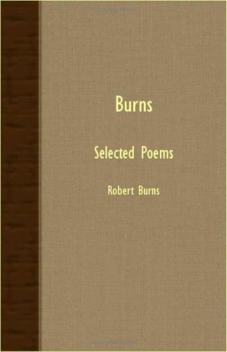 Cover for Robert Burns · Burns; Selected Poems (Paperback Book) (2007)