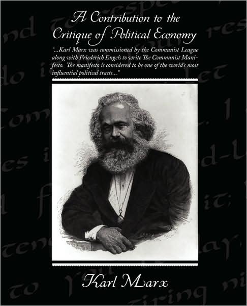 Cover for Karl Marx · A Contribution to the Critique of Political Economy (Taschenbuch) (2008)
