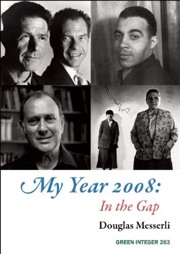 Cover for Douglas Messerli · My Year 2008: In the Gap (Paperback Book) (2015)