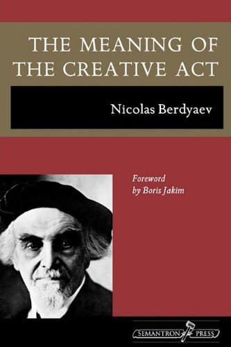 Cover for Nicolas Berdyaev · The Meaning of the Creative Act (Paperback Book) [Reprint edition] (2009)