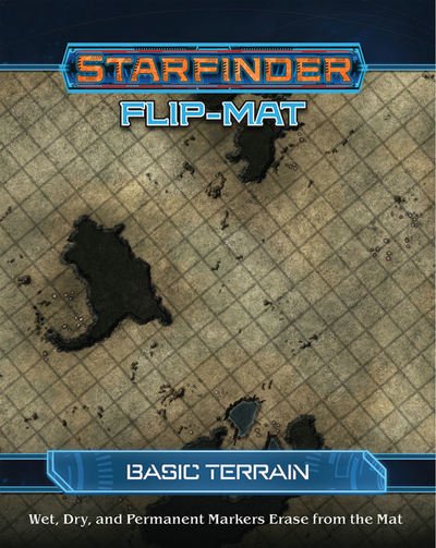 Starfinder Flip-Mat: Basic Terrain - Paizo Staff - Board game - Paizo Publishing, LLC - 9781601259622 - September 5, 2017