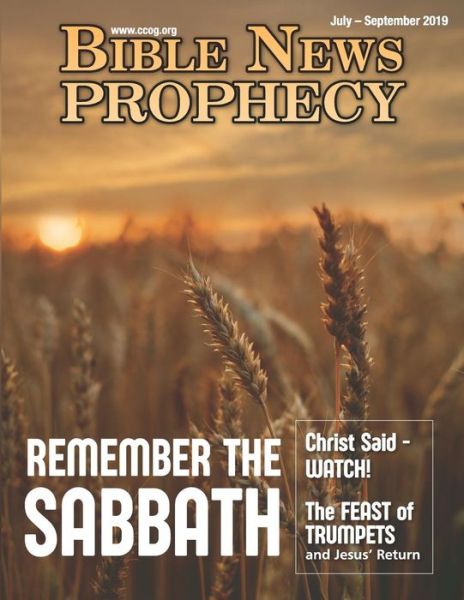 Cover for Continuing Church of God · Bible News Prophecy July-September 2019 (Paperback Book) (2019)