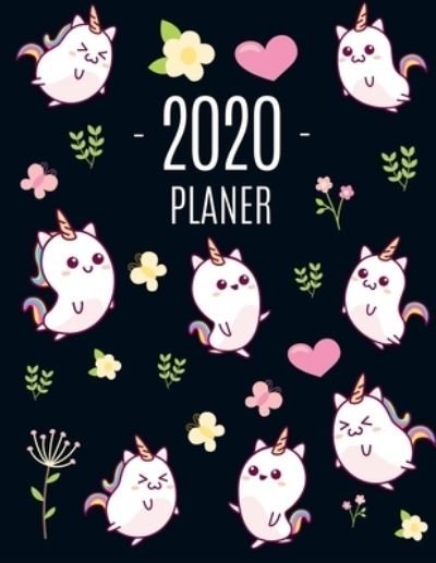 Cover for Kuhab Design · Kawaii Einhorn Planer 2020 (Paperback Bog) (2020)