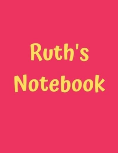 Cover for 99 Notes · Ruth's Notebook (Pocketbok) (2019)