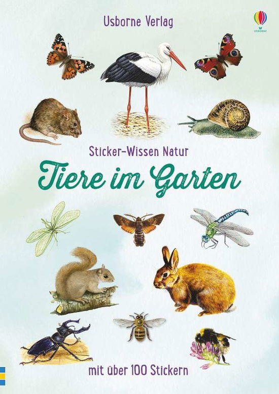 Sticker-Wissen Natur:Tiere im Ga - Clarke - Books -  - 9781782327622 - 