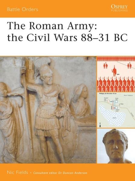 Cover for Nic Fields · The Roman Army: The Civil Wars 88-31 BC - Battle Orders S. (Paperback Book) (2008)
