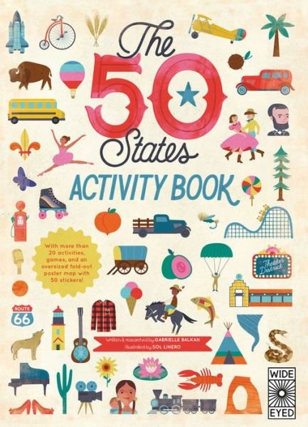 Cover for Gabrielle Balkan · The 50 States: Activity Book: Maps of the 50 States of the USA - The 50 States (Paperback Bog) (2016)