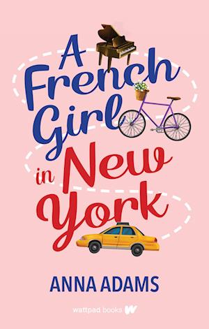 Cover for Anna Adams · A French Girl in New York (Book) (2024)