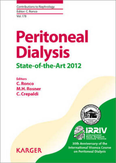 Cover for Claudio Ronco · Peritoneal Dialysis - State-of-the-Art 2012 (Hardcover Book) (2012)