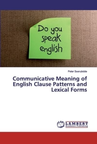 Cover for Sserubidde · Communicative Meaning of Eng (Buch) (2019)