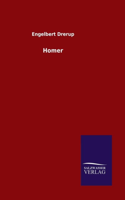 Cover for Engelbert Drerup · Homer (Hardcover Book) [German edition] (2014)