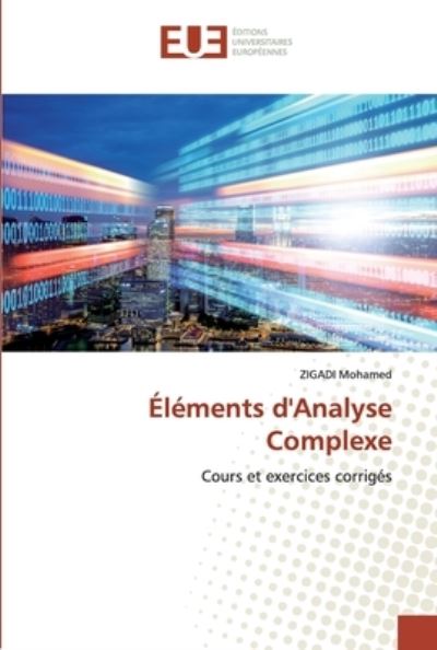 Cover for Mohamed · Éléments d'Analyse Complexe (Book) (2020)