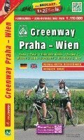 Cover for Freytag + Berndt · Greenway Praha - Wien 1 : 100 000 (Landkarten) (2021)