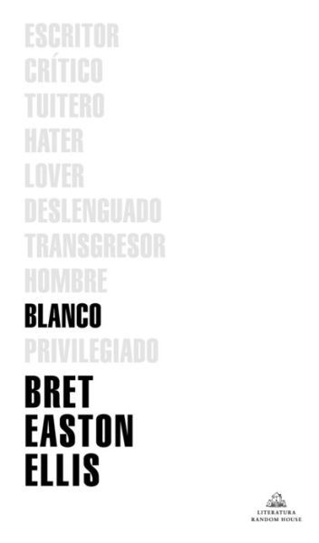 Cover for Bret Easton Ellis · Blanco / White (Taschenbuch) (2020)