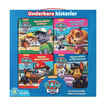 Cover for Paw Patrol - Underbara historier (4 boardböcker) (Board book) (2018)