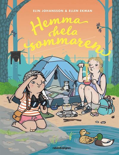 Cover for Ellen Ekman · Hemma hela sommaren (ePUB) (2018)