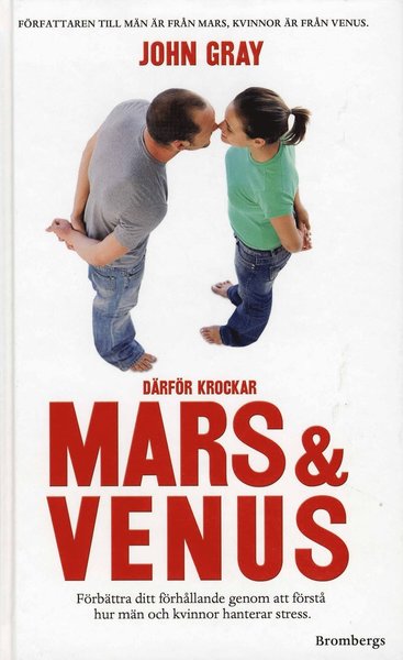 Cover for John Gray · Därför krockar Mars &amp; Venus : förbättra ditt förhållande genom att förstå hur män och kvinnor hanterar stress (Map) (2008)