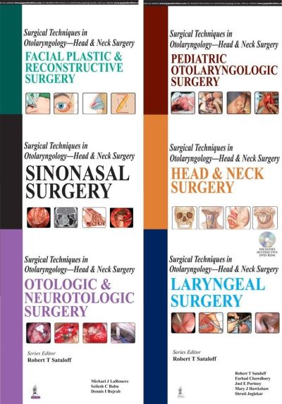 Cover for Robert T Sataloff · Surgical Techniques in Otolaryngology - Six Volume Set (Hardcover Book) (2015)