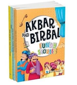 Cover for Books · Akbar and Birbal Funny Stories Set (Book) (2023)