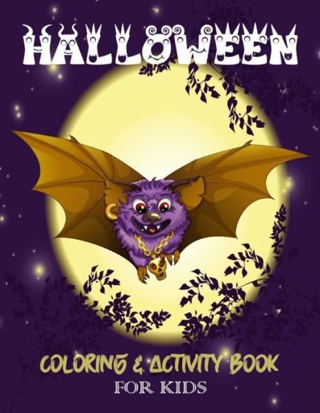 Cover for Aabans Creation · Halloween Coloring &amp; activity Book for Kids (Paperback Book) (2020)