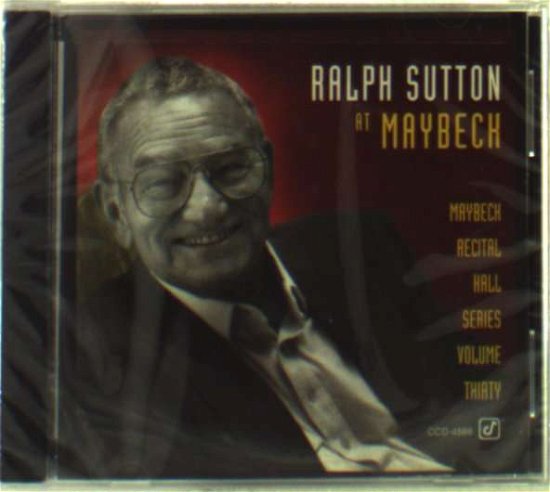 Cover for Ralph Sutton · Maybeck Recital Vol.30 (CD) (2015)