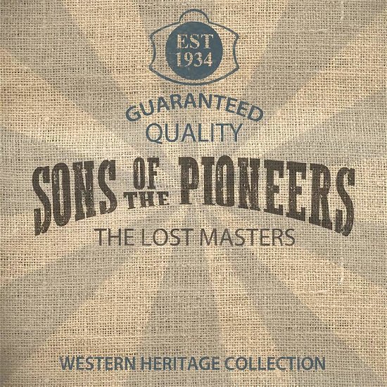 Lost Masters - Sons of the Pioneers - Musiikki - Country Rewind - 0027779021623 - perjantai 13. maaliskuuta 2020