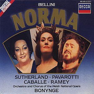 Norma - Bellini / Sutherland / Pavarotti / Caballe - Musik - UNIVERSAL - 0028941447623 - 25 oktober 1990