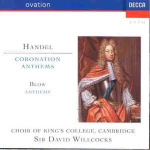 Cover for Georg Friedrich Handel · Georg Friedrich Handel - Coronation Anthems (CD) (1997)