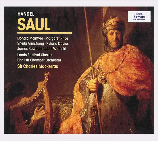 Cover for Mcintyre / Davies / Mackerras / English · Handel: Saul (CD) (2004)