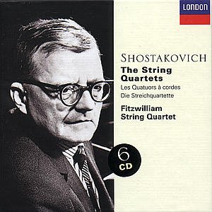 Cover for D. Shostakovich · Qt Str 1-15-comp (CD) [Box set] (1998)