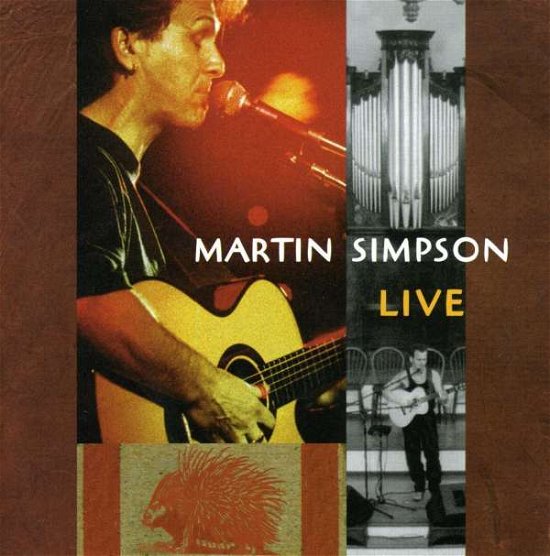Cover for Simpson Martin · Live (CD) (2018)