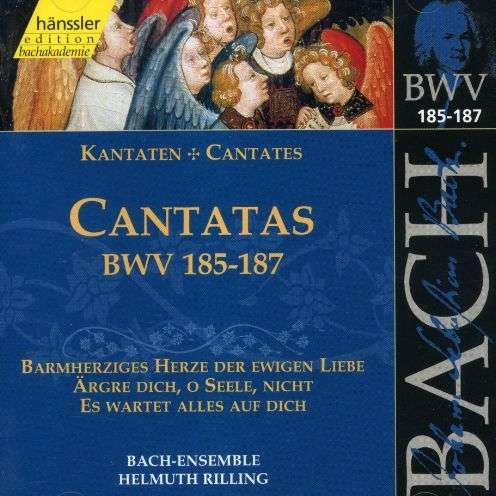 Cover for Bach / Gachinger Kantorei / Rilling · Sacred Cantatas Bwv 185-187 (CD) (2000)