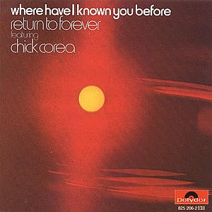 Cover for Chick Corea · Where Have I Known (CD) (1985)