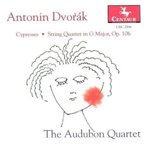 Cypresses: String Quartet in G Op 106 - Dvorak / Audubon Quartet - Música - CENTAUR - 0044747241623 - 30 de noviembre de 1999